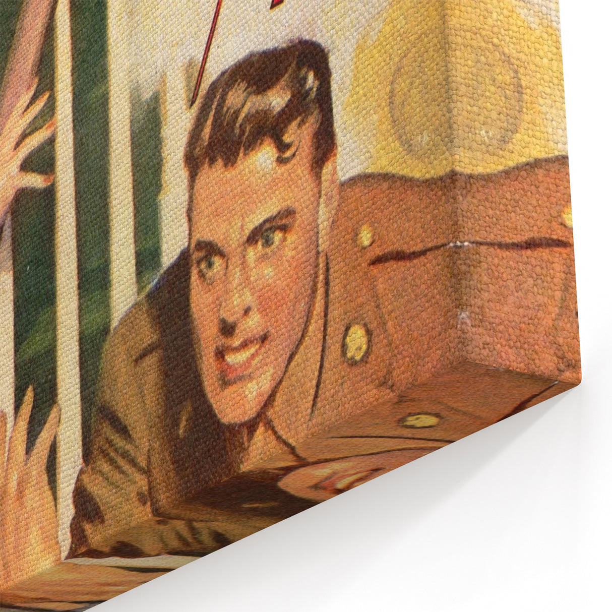 Vintage Magazine Cover Art - Retro Detective Noir Magazine Print