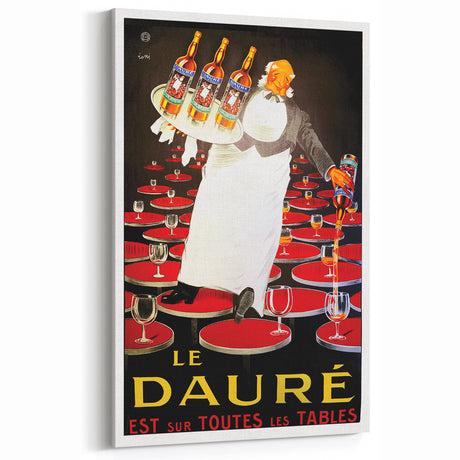 Vintage Le Daure Advertising Poster - Retro French Wall Art