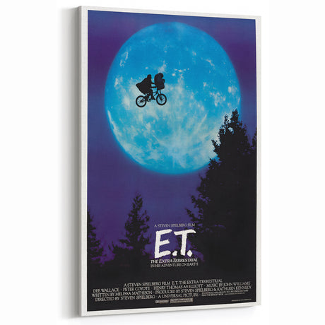 Retro E.T. Poster Art - Vintage Sci-Fi Wall Decor