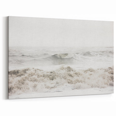Stormy Ocean Waves – Summer Wall Art for Coastal Elegance