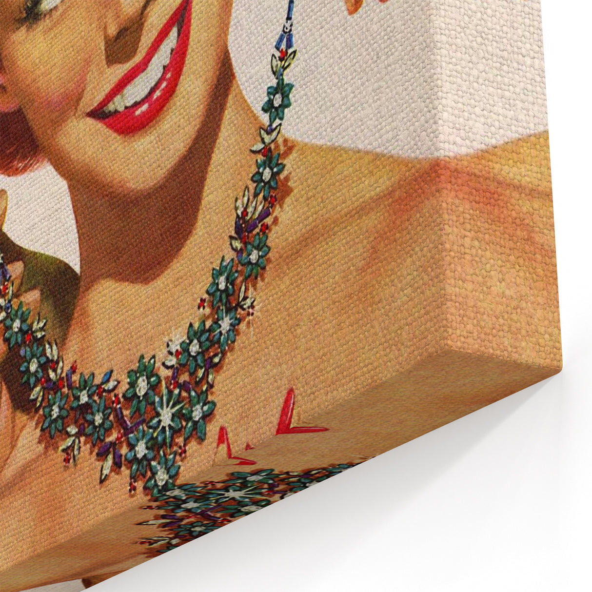 Vintage Redbook Magazine Cover - Classic Young Adult Artwork