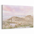 Pastel Beach Dunes – Summer Wall Art for Coastal Serenity