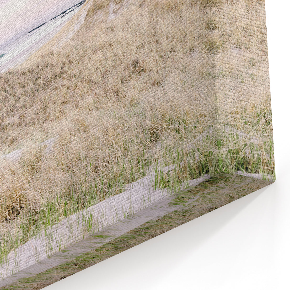 Pastel Beach Dunes – Summer Wall Art for Coastal Serenity