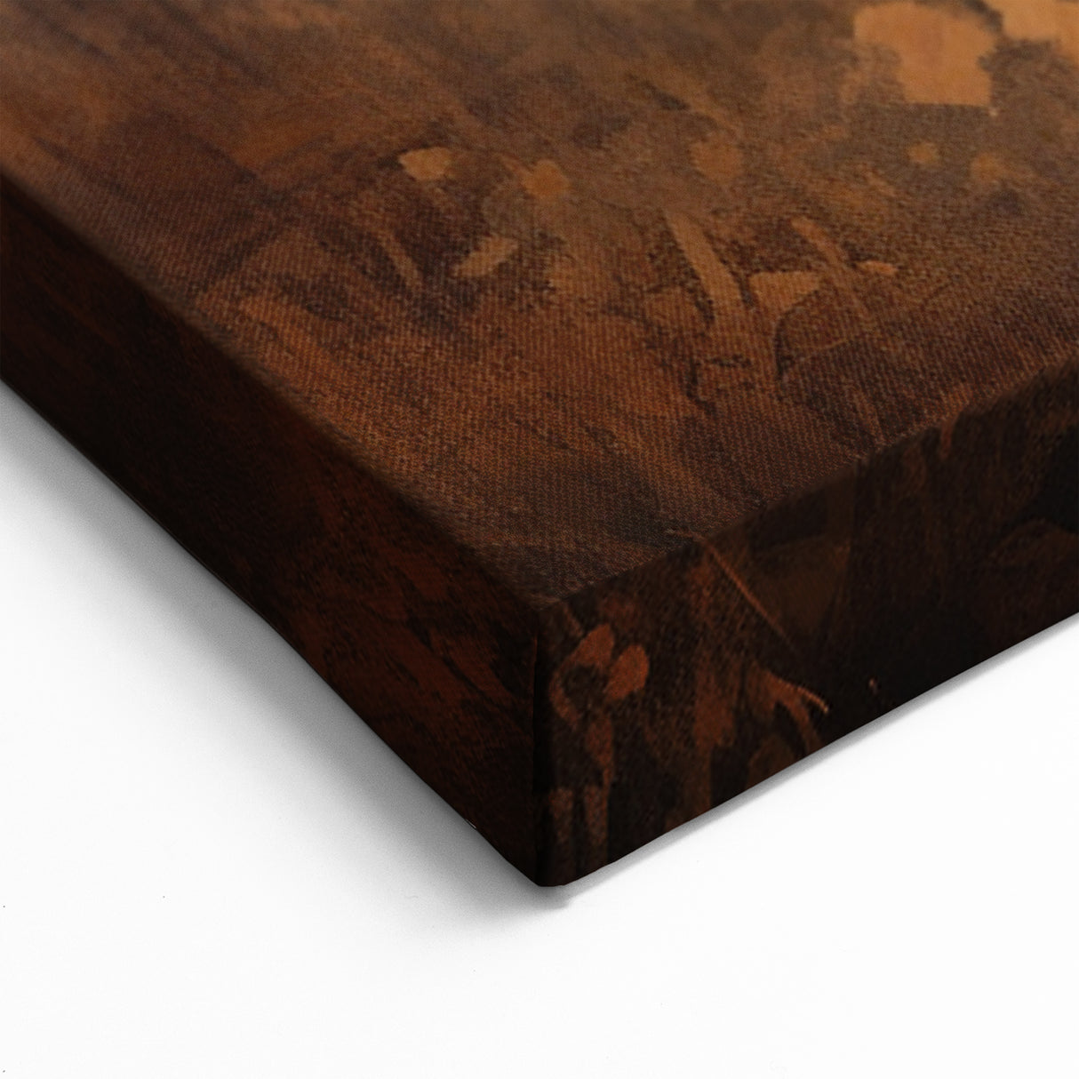 Halloween Canvas Art - Mysterious Witch in Autumn Landscape