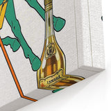 Vintage Izarra Poster: Retro Liqueur Advertising Wall Art