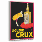 Vintage Crux Poster: Retro Cognac Advertising Wall Art