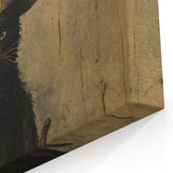 Halloween Wall Hangings - Witch Cat and Jack O Lanterns