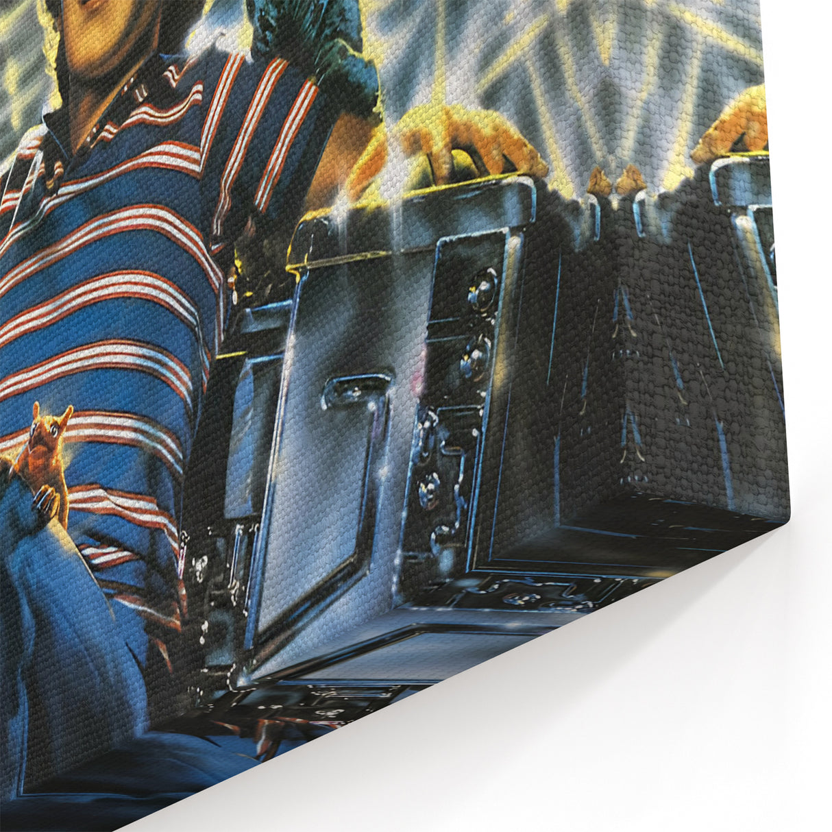 Retro Flight of the Navigator Poster - Vintage 80s Sci-Fi Wall Art