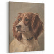 Vintage Animal Art – Loyal Dog in Classic Pet Portrait Print