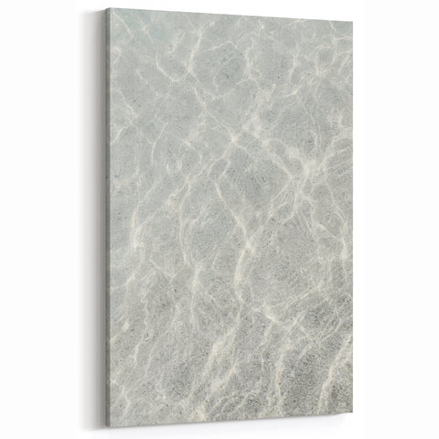 Crystal Clear Summer Water – Minimalist Beach Wall Art
