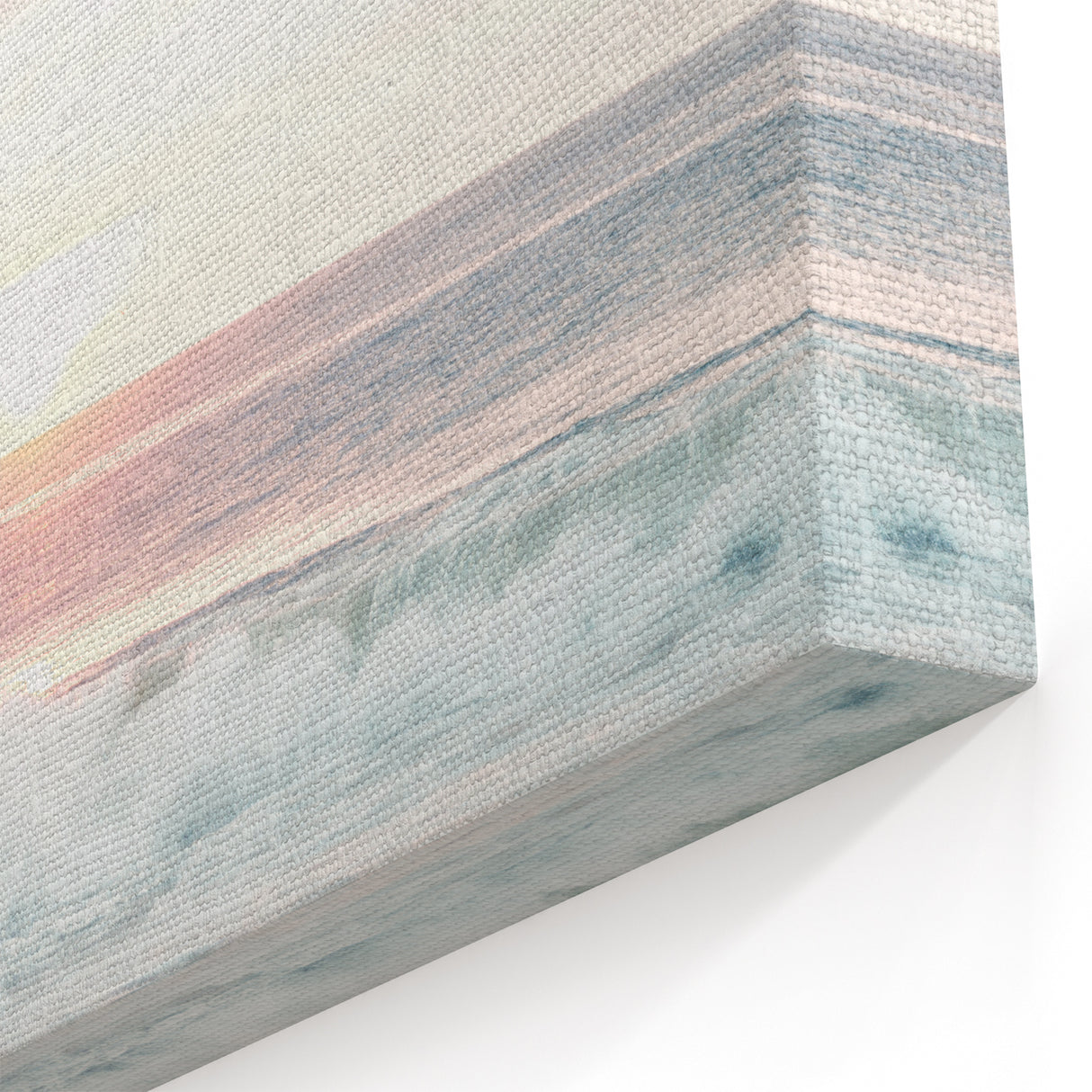 Golden Summer Sunset Over Waves – Beach Wall Art Canvas