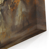 Halloween Canvas Art - Skeleton Ballerinas in a Gothic Dance