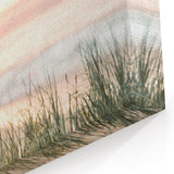 Beach Grass at Sunset – Tranquil Summer Landscape Wall Art