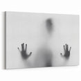 Halloween Canvas Art - Eerie Shadowy Silhouette