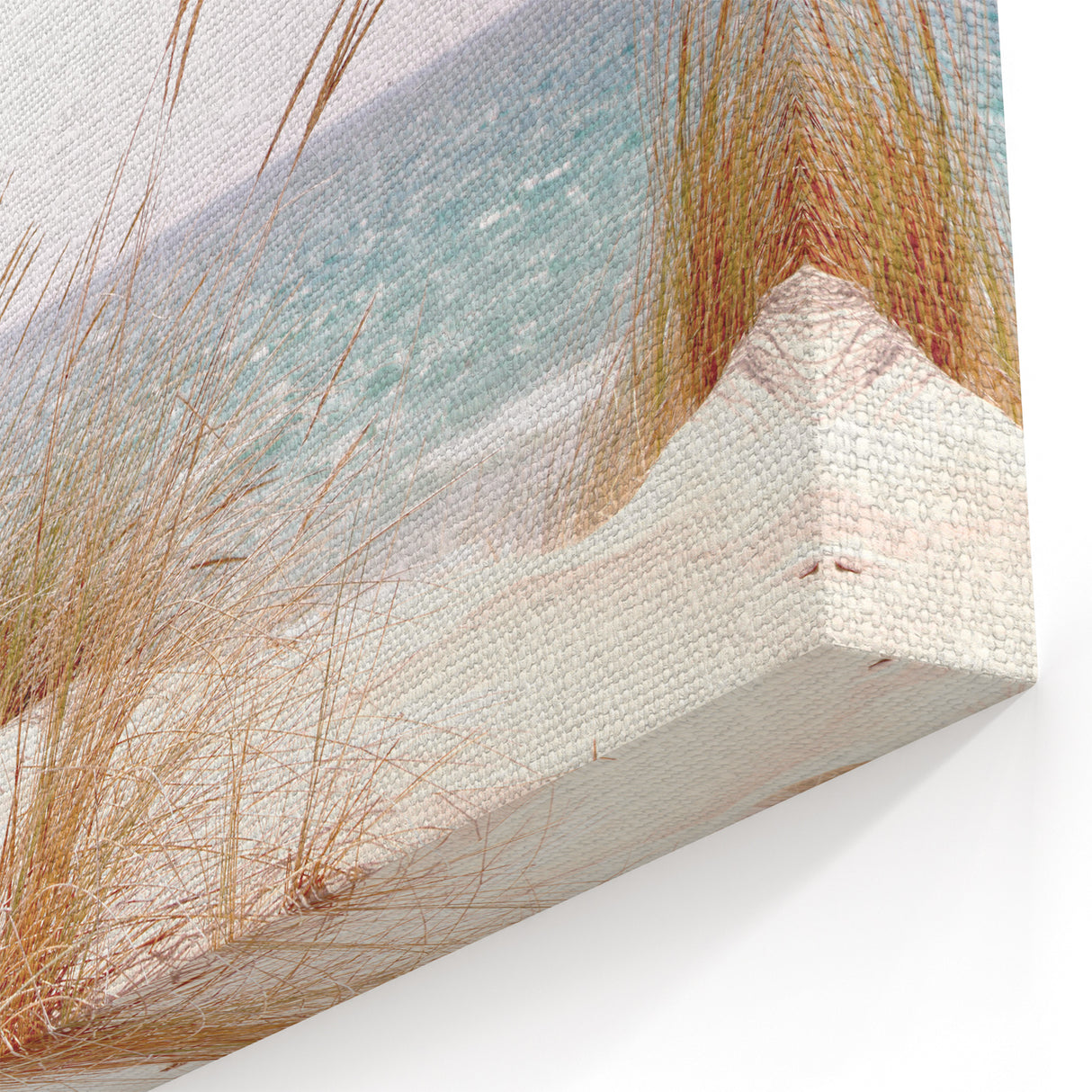 Coastal Sand Dunes and Ocean – Serene Summer Wall Art