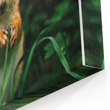 Spring Landscape Wall Art – Adorable Squirrel in Lush Greenery