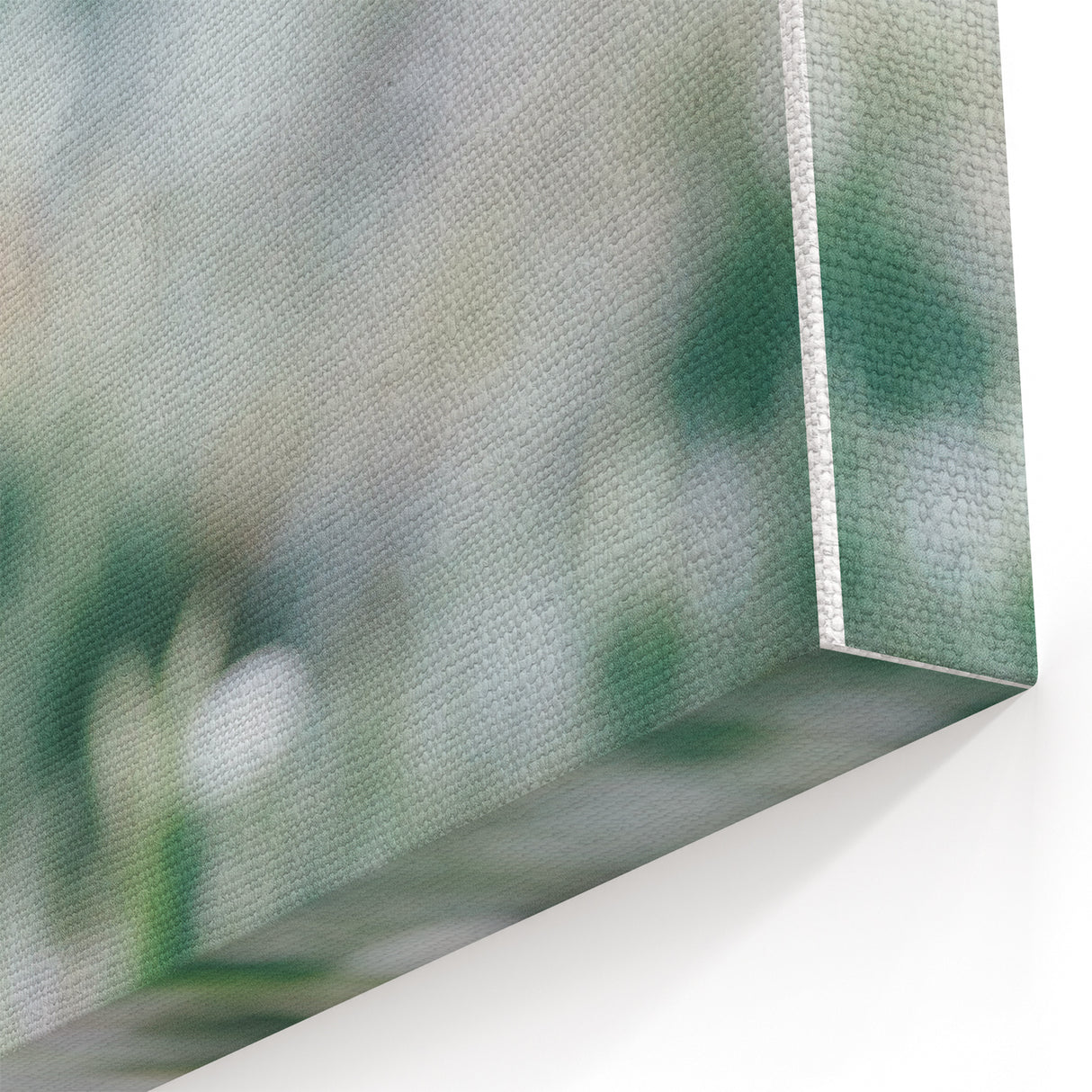 Spring Canvas Art – Delicate Snowdrops Emerging from Frost