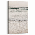 Minimalist Ocean Waves – Tranquil Summer Beach Wall Art