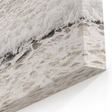 Minimalist Ocean Waves – Tranquil Summer Beach Wall Art