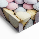 Spring Wall Decor – Pastel Easter Eggs Festive Art Print