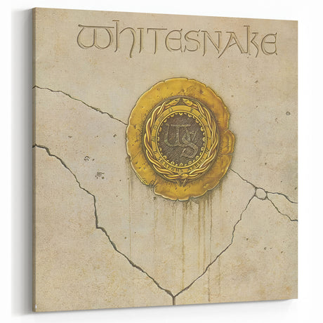 Whitesnake 1987 Retro Wall Art – Vintage Rock Album Cover Print