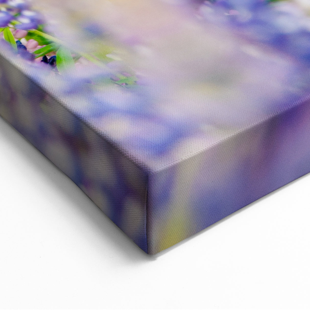 Spring Landscape Wall Art – Vibrant Lupine Flower Field Print