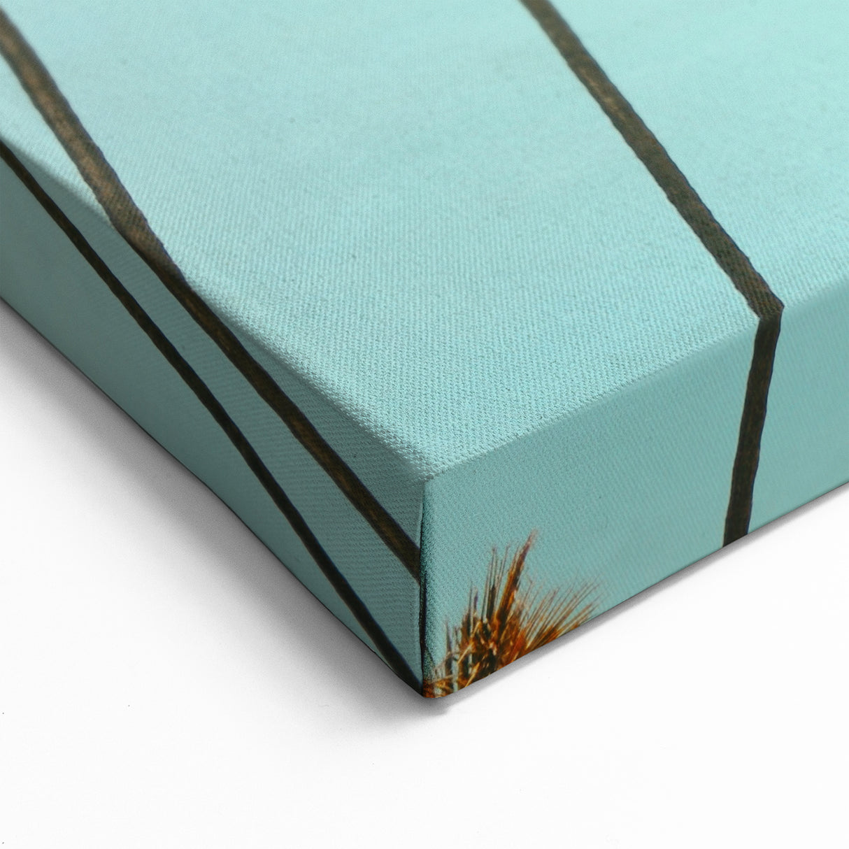 Tall Palm Trees Under Blue Sky – Vibrant Summer Wall Art