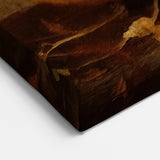 Halloween Art Prints - Rustic Pumpkin Painting for Fall Wall Decor