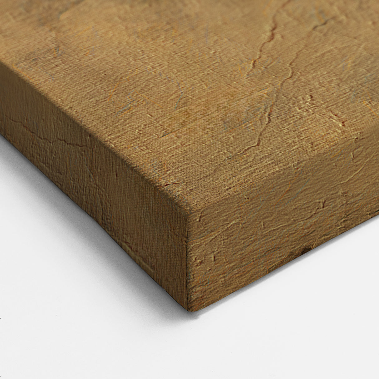 Halloween Canvas Art - Rustic Autumn Leaf Painting for Seasonal Decor