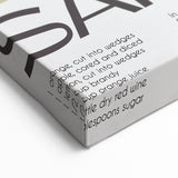 Sangria Cocktail Wall Art – Modern Drink Recipe Print