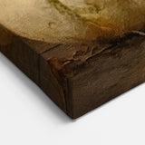 Halloween Wall Decor - Elegant White Pumpkin Still Life Print