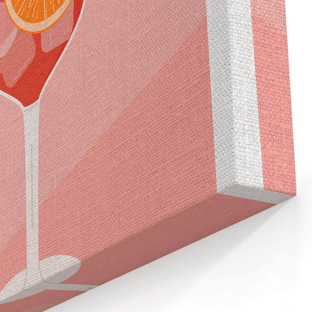 Tropical Cocktail Wall Art – Sangria Recipe Print for Bar Decor