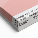 Tropical Cocktail Wall Art – Sangria Recipe Print for Bar Decor