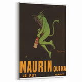 Vintage Maurin Quina Poster: Retro Liqueur Advertising Wall Art