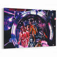 Zodiac Disco Alliance Retro Wall Art – Vintage Sci-Fi Album Print