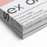 Bar Wall Art – Sex on the Beach Cocktail Recipe Print