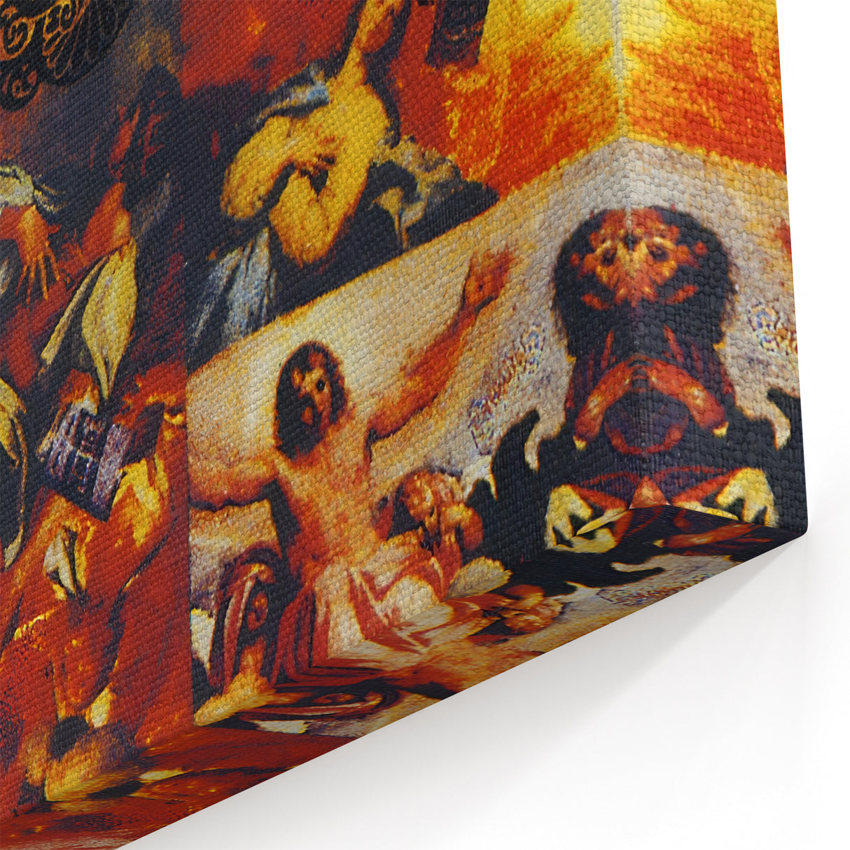Zucchero Oro Incenso & Birra Retro Wall Art – Vintage Print