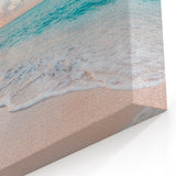 Golden Beach Sunset – Serene Coastal Summer Wall Art