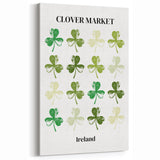 Clover Market Irish Wall Art - St. Patrick’s Day Shamrock Print