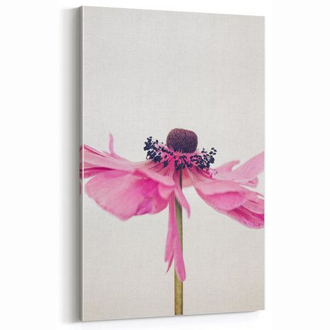Elegant Pink Flower - Spring Wall Art Floral Botanical Decor