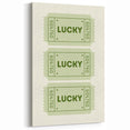 Lucky Ticket Irish Wall Art - St. Patrick’s Day Decorations
