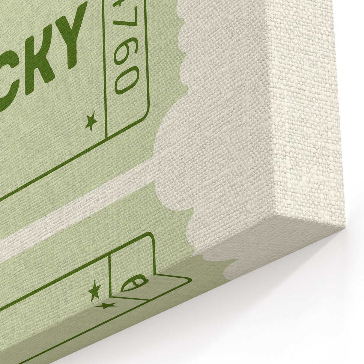 Lucky Ticket Irish Wall Art - St. Patrick’s Day Decorations