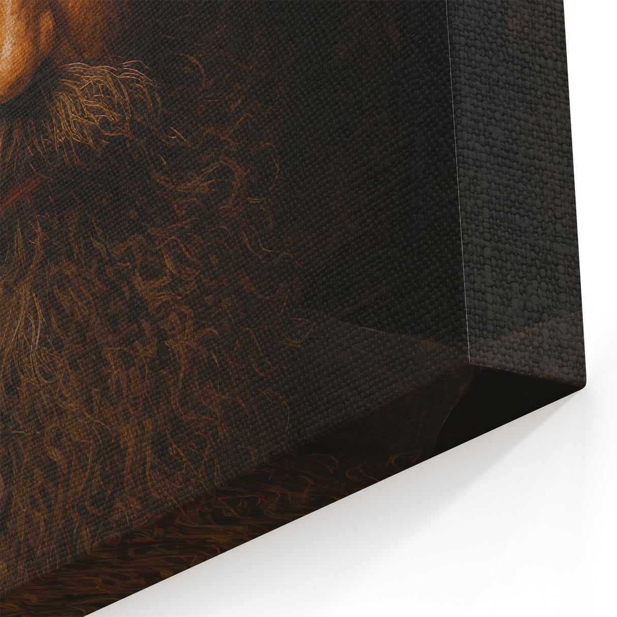 Antique Portrait Prints - Rugged Bearded Man Vintage Canvas Art