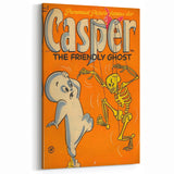 Vintage Comics Wall Art – Casper Retro Halloween Comic Poster