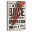 David Bowie Ziggy Stardust Retro Poster - Vintage Concert Art