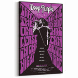 Deep Purple Canadian Tour Retro Poster - Vintage Concert Art