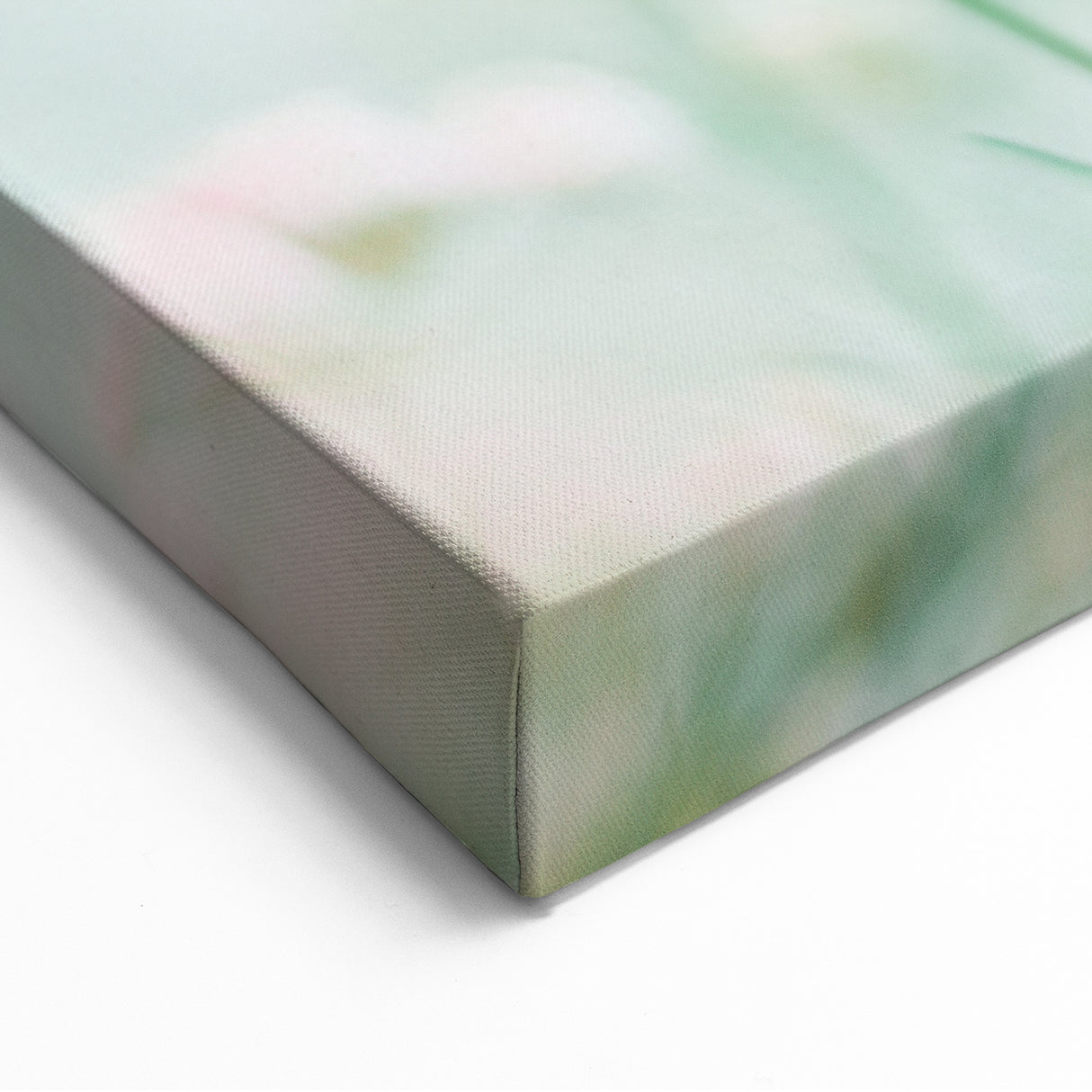 Spring Wall Art – Soft Pastel Floral Canvas Art for Home Decor