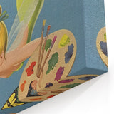 Vintage Comics Wall Art – Tinker Bell Retro Fairy Tale Poster