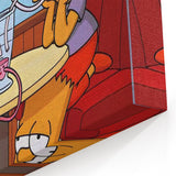 Vintage Comics Wall Art – Bart Simpson Retro Cartoon Poster