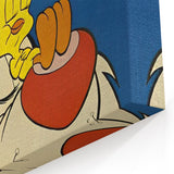 Vintage Comics Wall Art – Tweety and Sylvester Retro Poster
